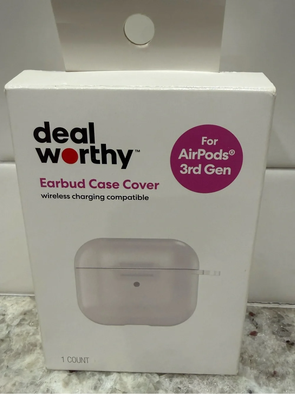 3/$15* Earbud Case Cover for AirPods 3rd Gen - Translucent Clear NIB